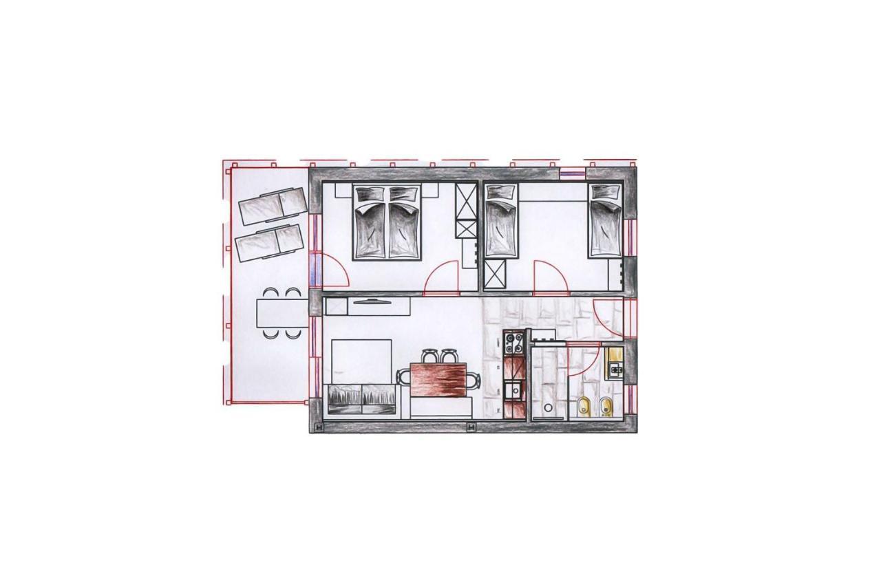 Hoferhof Apt A Santa Maddalena in Casies 外观 照片